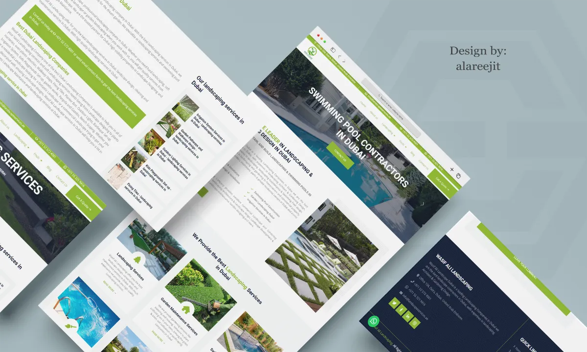 Corporate website design