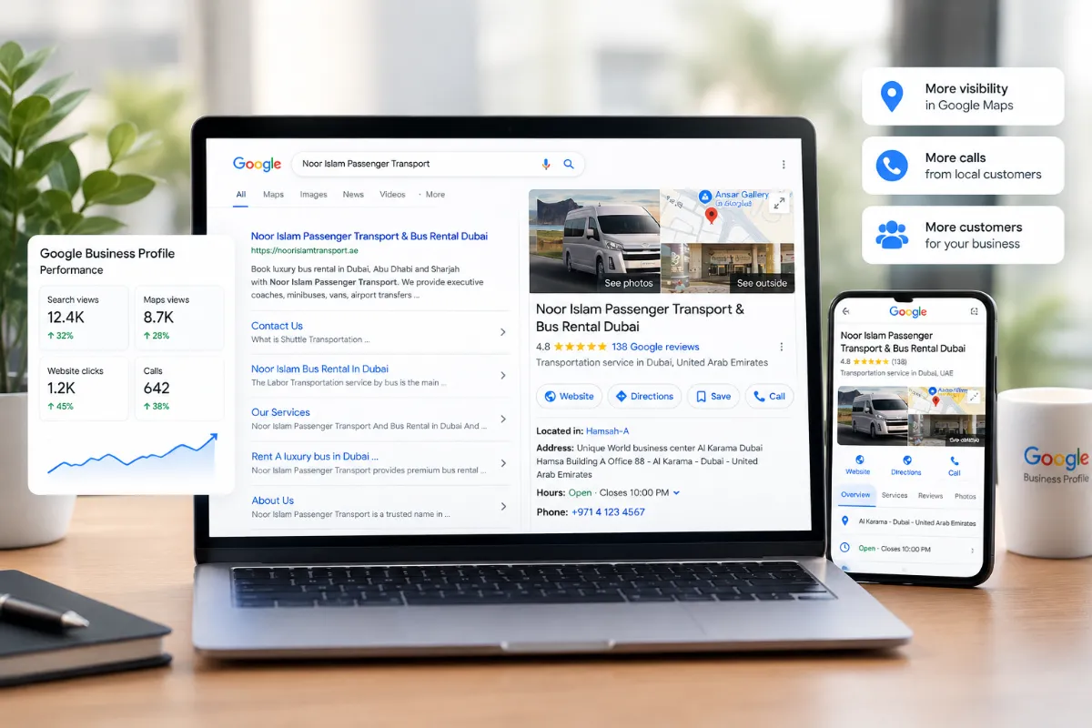 Google Maps SEO, Google Business Profile Optimization